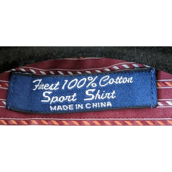 Paul Fredrick Shirt Long Sleeve Button Up Collared - Picture 7 of 8